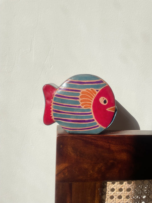 Handcrafted Fish Piggy Bank _ for kids